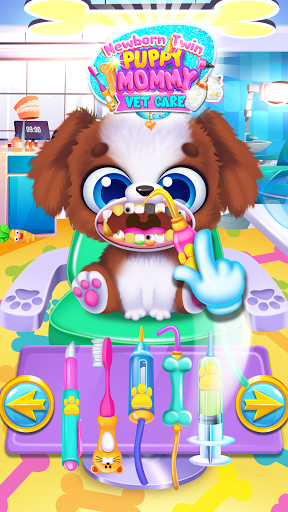 Newborn Puppy Mommy Dog Salon Screen 3