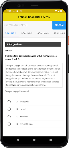 Latihan Soal AKM Literasi SD Screen 2