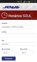 Horários Soul APK Screenshot #1