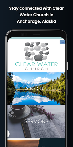 Android application Clear Water Church screenshort