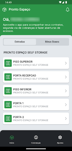 Pronto Espaço - Self Storage Screen 2