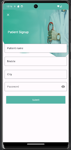 Health Serve Screen 2