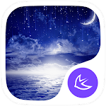 Cover Image of Download Shining moon theme  APK