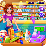 Supermarket Girl Cashier Game - Grocery Shopping icon