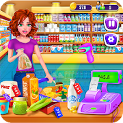 Girl Cashier -Grocery Shopping app icon