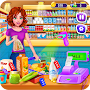Girl Cashier -Grocery Shopping