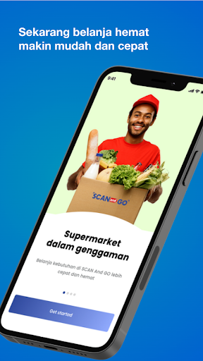 Android application SCAN And GO screenshort