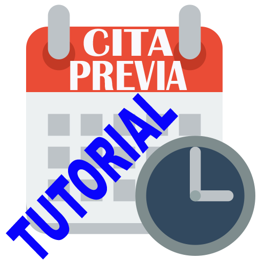 CITA PREVIA Tutorial logo