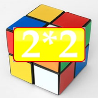 Cube puzzle 3D 2*2