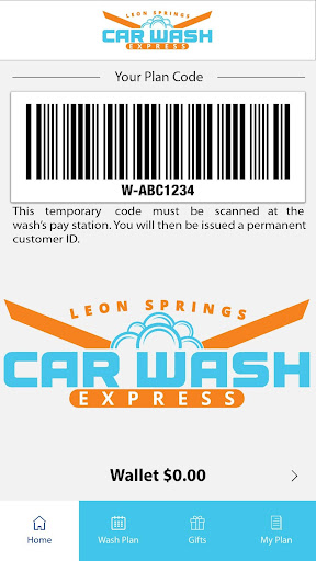 Android application Leon Springs Car Wash screenshort