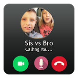 Video Call Prank Sis vs Bro icon