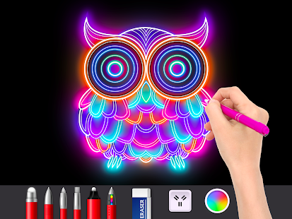 Doodle Master - Glow Art स्क्रीनशॉट