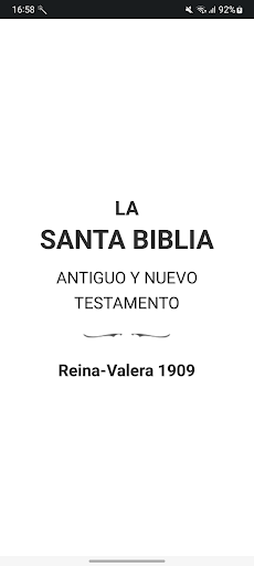Android application Santa Biblia (Holy Bible) screenshort