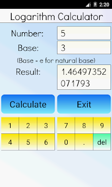 Logarithm Calculator Proのおすすめ画像4