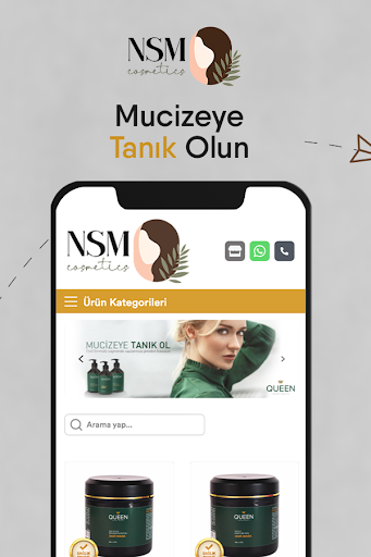 Android application Nisanim Kozmetik screenshort