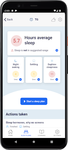 Sleep Wise Screen 2