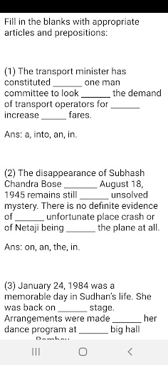 Madhyamik English Suggestion Screen 3