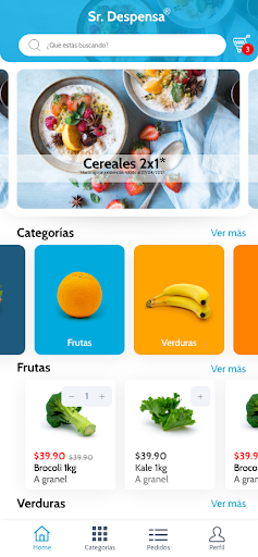 Android application Sr. Despensa screenshort