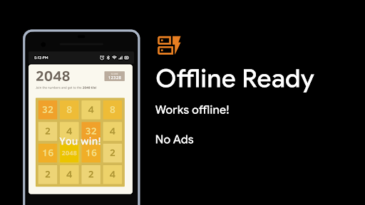 Android application 2048 - The Game screenshort