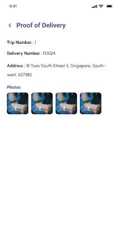 Hafary Delivery Screen 3