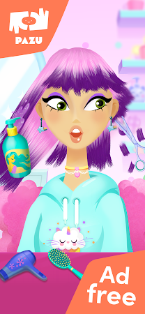 Game screenshot Pazu Girls hair salon 2 hack