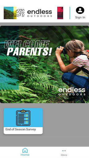 Android application Endless Outdoors screenshort