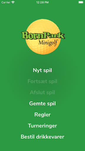 Android application Bornpark Minigolf screenshort