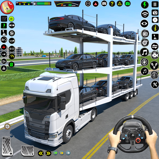 Cars Transporter Truck Games icon