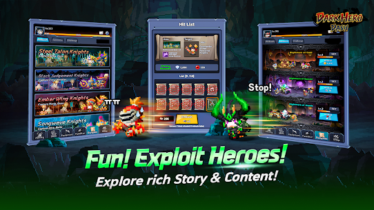 Dark Hero Dash Idle RPG v1.1.0.12 (Unlimited Everything) Free For Android 3