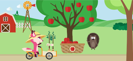 Android application Happy Little Planet screenshort