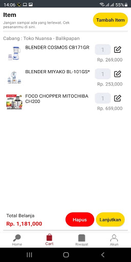 NUANSA RESELLER Screen 3