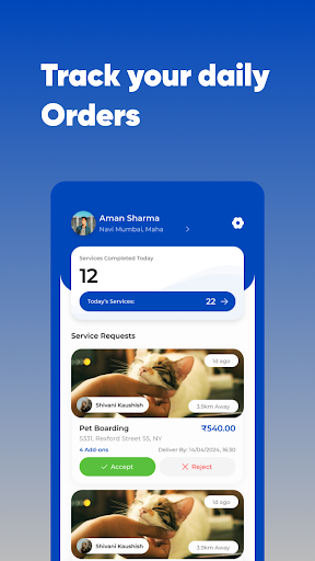 Android application EasyhaiBro | Partner screenshort