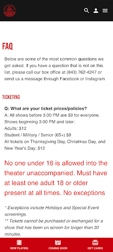 Terrace Theater Screen 3