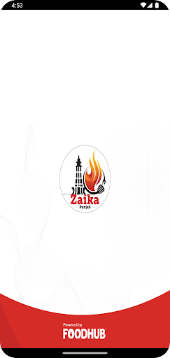 Android application Zaika Punjab screenshort