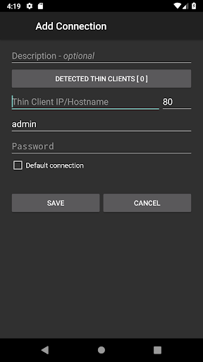 Senstar Remote for Thin Client