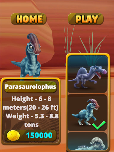 Dinosaur Run 3D Screen 3