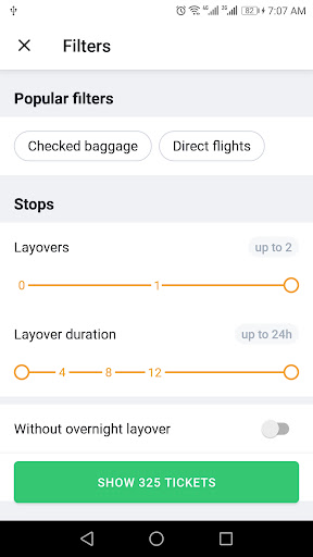 Android application Madinaty Booking screenshort