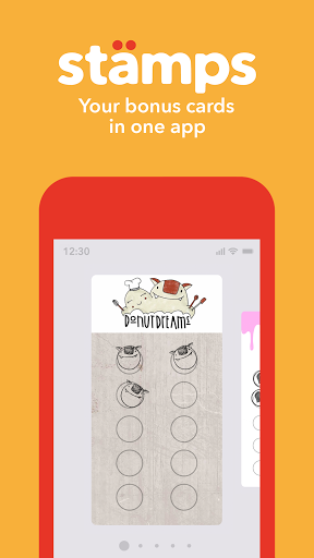 Android application stämps screenshort