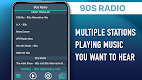 screenshot of 90s Radio Favorites