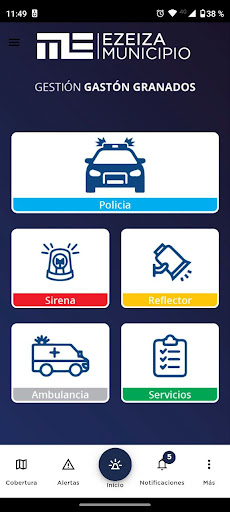 Android application Ezeiza Segura screenshort