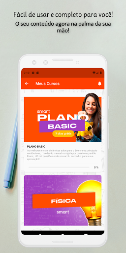 Smart Cursinho Online Screen 3
