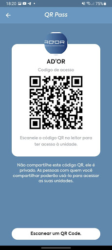 Android application ADOR screenshort