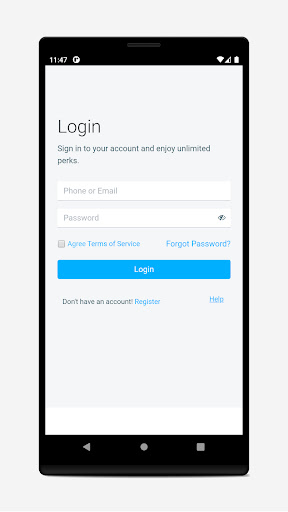 Android application Bizgaze screenshort