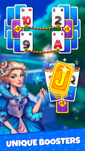 Cinderella Solitaire TriPeaks Screen 2