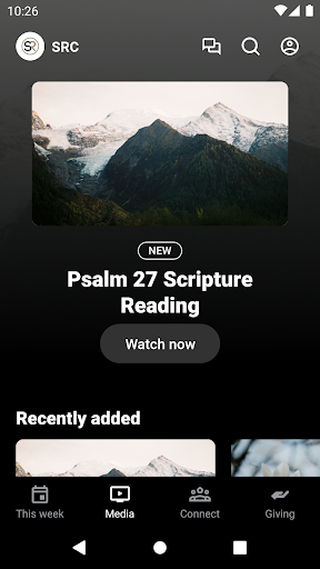 Solid Rock App Screen 2