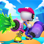 Paint Warrior - Color Shooting Game