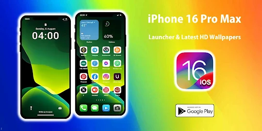 iPhone 16 launcher theme iOS