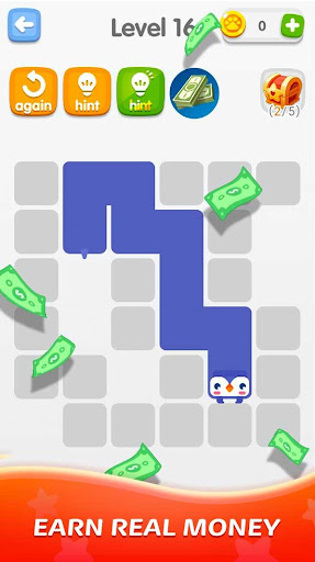 Lucky Line —One Line Drawing