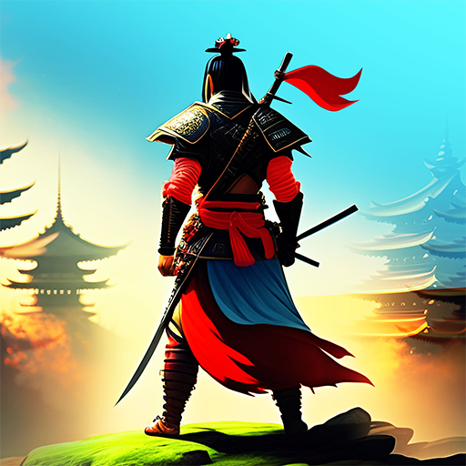 Shadow Fight of Samurai Sword