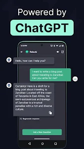 Chat & Ask with RoboAI Bot